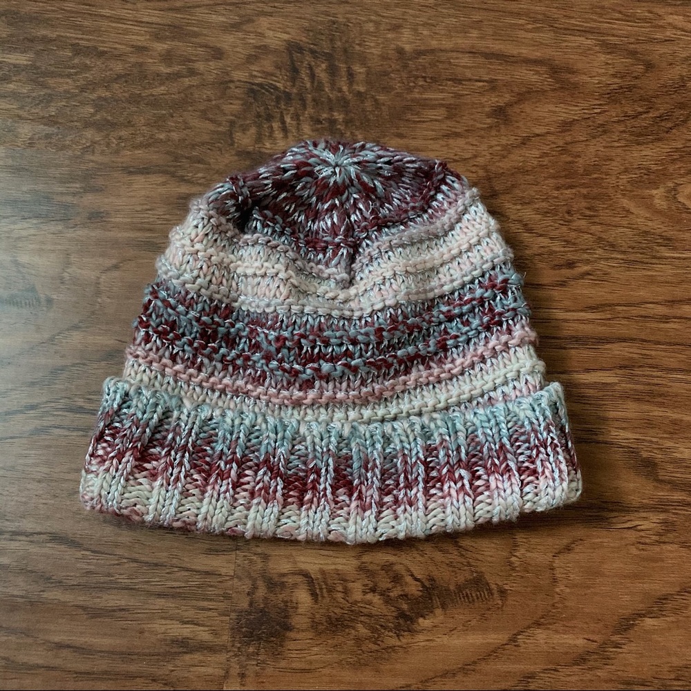 Vince Camuto Mix Stitch Lurex Beanie